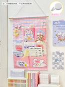 Axyaa Cartoon Wall Storage Organizer - 6 Pockets