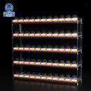 Axyaa Cigarette Pusher Rack: Elegant Display Stand for Supermarkets and Stores