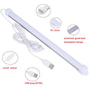 Axyaa USB LED Night Light Bar for Kitchen Cabinet Indoor Lighting