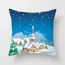 Axyaa Christmas Home Pillowcases Printed Bed Decoration Cushion Covers