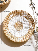 Axyaa Seagrass Wall Hanging Boho Home Decor Handmade Natural Art for Bedroom & Living Room