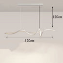 Axyaa Modern LED Chandeliers for Dining Room Pendant Lights Hanging Lamps