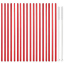Axyaa Stainless Steel Reusable Straw Set - 20pcs High Quality Metal Straws