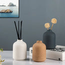 Axyaa Mini Ceramic Vase Matte Glazed Decoration Hydroponic Small Vase Home Decor