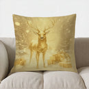 Axyaa Christmas Tree & Gifts Pillow Cover for Sofa, Bedroom & Car