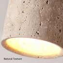 Axyaa Yellow Travertine Marble Downlight E27 Ceiling Lamp for Home, Hotel, Restaurant