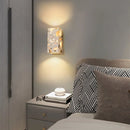 Axyaa Cubic Stone Wall Lamp: Perfect for Bedside Stairs, Kitchen, Living Room