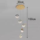 Axyaa LED Pendant Chandelier for Modern Home Decor and Indoor Lighting