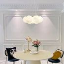 Axyaa Glass Ball Chandelier Pendant Light for Modern Minimalist Home