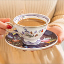 Axyaa European Style Ceramic Coffee Cup Set