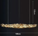 Axyaa LED Pendant Light Chandeliers for Modern Home Decor & Indoor Lighting