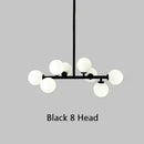 Axyaa Glass Bubble Ball Nordic Luxury Chandelier