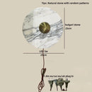 Axyaa Square Bulgari Stone LED Wall Light for Living Room & Bedroom