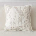 Axyaa Beige Throw Pillow Cover 45X45 - Cojines Decorativos Para Sofa - Plush Cushion Covers