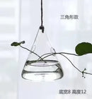 Axyaa Angel Glass Vase for Living Room Decor with Hanging Hydroponic Flowers