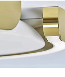 Axyaa Modern Ring LED Ceiling Chandelier for Bedroom Dining Room Study