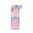 Axyaa Kids Stainless Steel Vacuum Thermos with Straw - 360ML Unicorn Design