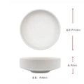 Axyaa Japanese Style Ceramic Soup Salad Dessert Bowl Set for Molecular Cooking