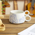 Axyaa Nordic Milk Gift Ceramic Mug Coarse Pottery Coffee Cup