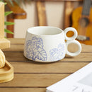 Axyaa Nordic Milk Gift Ceramic Mug Coarse Pottery Coffee Cup