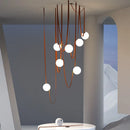 Axyaa Nordic Minimalist Belt Headboard Pendant Light