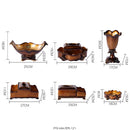 Luxurious European Resin Crafts & Flower Arrangements for Home Décor by Axyaa