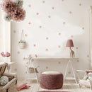 Axyaa Boho Flowers Wall Stickers for Kids Room & Nursery - Vinyl Decal