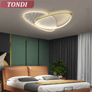 Axyaa LED Ceiling Chandelier for Home Decor - Gold/Black Indoor Lighting