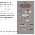 Axyaa Modern LED Pendant Lights Minimalism Dimmable Ceiling Chandelier Lighting