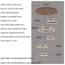 Axyaa Modern LED Pendant Lights Minimalism Dimmable Ceiling Chandelier Lighting