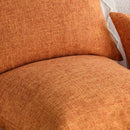 Axyaa Orange Cushion Cover 45x45 Modern Decorative Pillowcase for Home Sofa