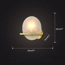 Axyaa Marble Alabaster Wall Lamp for TV Background Bedside and Corridor