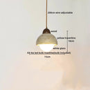 Axyaa Yellow Travertine LED Pendant Lights for Modern Living Spaces
