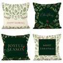 Festive Christmas Cushion Covers by Axyaa for Sofas, Bedrooms, Cars, and Pillows