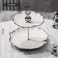 Axyaa Multi-Layer High-End Fruit Plate & Candy Snack Decor for Living Room Table