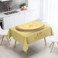 Elegant Ramadan Calligraphy Tablecloth by Axyaa