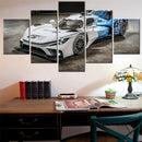 Axyaa Cars Racing Concept 2025 Canvas Wall Art Set