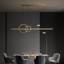 Axya Nordic Copper LED Pendant Lights for Dining, Kitchen, Bedroom, Living Room, Hotel