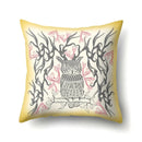 Axyaa Charms Bird Animal Pillowcase for Home Decoration