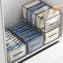 Axyaa Underwear Sock Jeans Bra Organizer Drawer Box Divider Storage Grids Mesh