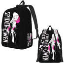 Axyaa Spider-Gwen Kids Backpack: Stylish Schoolbag for Students
