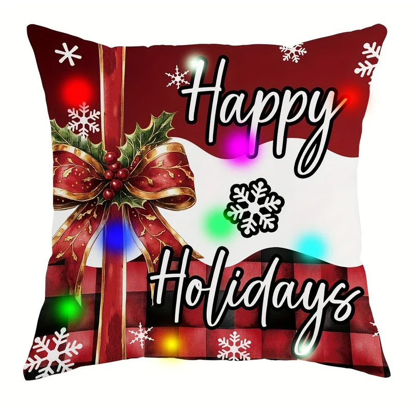 Axyaa LED Luminous Pillowcase - Christmas Party Home Decoration