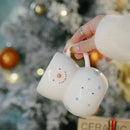 Axya Cartoon Ceramic Breakfast Mug with Handle - Nordic Style, Coffee Cup, Table Decoration