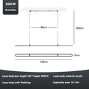 Axyaa Minimalist LED Pendant Light for Modern Living Room & Bar Counter