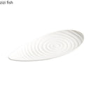 Axya Ceramic Dinner Plate Set: Restaurant Steak Sushi Salad Specialty Tableware