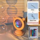 Axyaa Mini Sunset Projector USB LED Night Light for Romantic Atmosphere and Room Decor