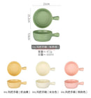Axyya Ceramic Baking Bowl: Stylish Fruit Salad and Noodle Soaking Bowl for Household.
