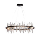 Axyaa Stainless Steel Pendant Chandelier for Home Decor & Indoor Lighting
