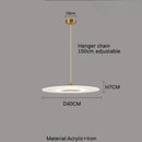 Axyaa Acrylic LED Pendant Light for Home Decor