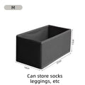Axyaa Drawer Organizers for Clothes, Underwear, Socks - Foldable Storage Bins